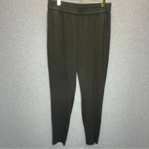 Lysse Olive Green High Rise Pull On Sweater Knit Pants